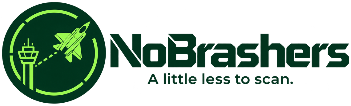NoBrashers — A little less to scan.